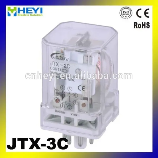 JTX-3C power relay 11 pins 10A pcb relay