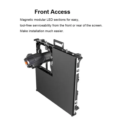 2021 Nationstar LED Screen P2.9 P3.9 Programmable Wall Panel LED Display