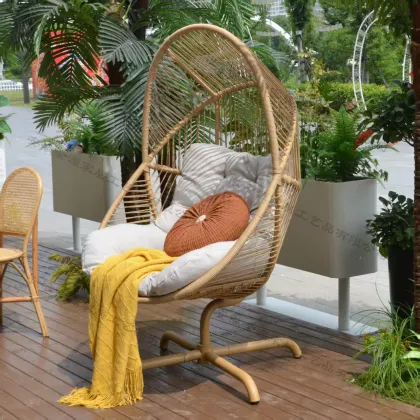 bamboo standing chair ergonomic