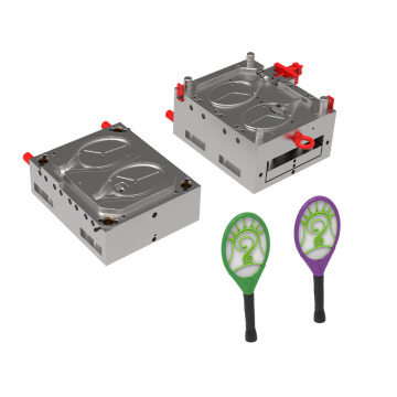 High Quality Multi-Color Plastic Fly Swatter Mosquito Hitting Injection Mold