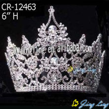 6 &quot;Corona grande retro grande de la reina de la belleza