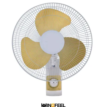 Plastic Blade 3 Speed Wall Mounted Oscillating Fan