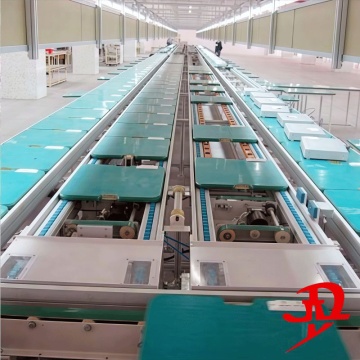 Línea de montaje de cadenas de alta velocidad para electrodomésticos