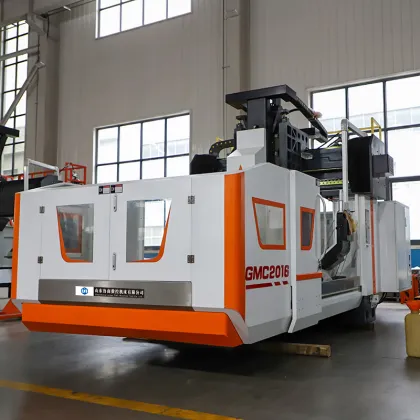 Heavy Vertical CNC Metal Cutting Gantry Milling Machine GMB-6032