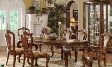 oak wood antique dining room sets