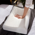 Stock latex pillow for neck pain cover removable