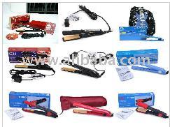 Wholesale blue color hair straightener,flat irons,free shipping