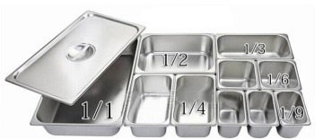 304 material gn food container pan