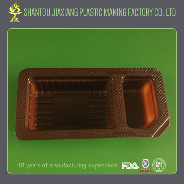 Factory direct price brown color plastic disposable sauce cups