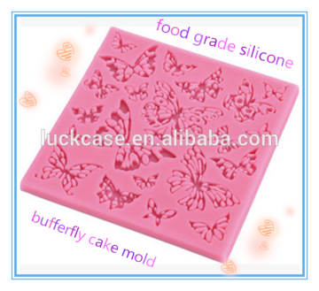 Creative design big Butterfly/Grapheme food safe silicone bakeware chocolate cake baking mold fondant cake mold cake tools