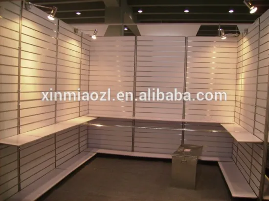 slot board for conton Fair, Aluminum grooved board for exhibition booth