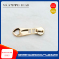 Peach Heart Metal Zipper Head