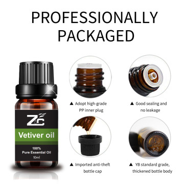 Vetiver Essential Oil Bulk Price Aromatherapy Grade Perfume