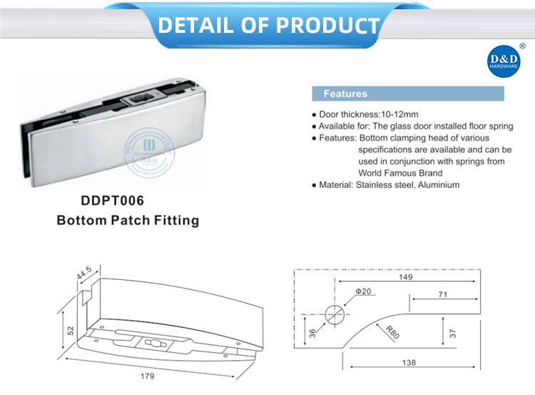 Glass Patch Fittings