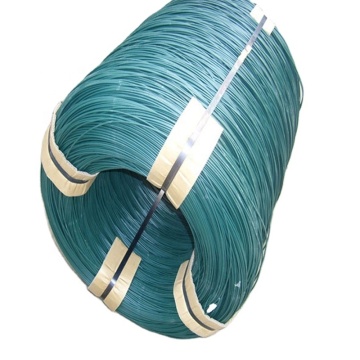 การขายโดยตรงจากโรงงานจีนลวด PVC - สีดำ 9 เกจ, สีเขียว 10 เกจและอื่น ๆ