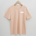 新しいマーセル化された綿のメンズルーズTシャツ