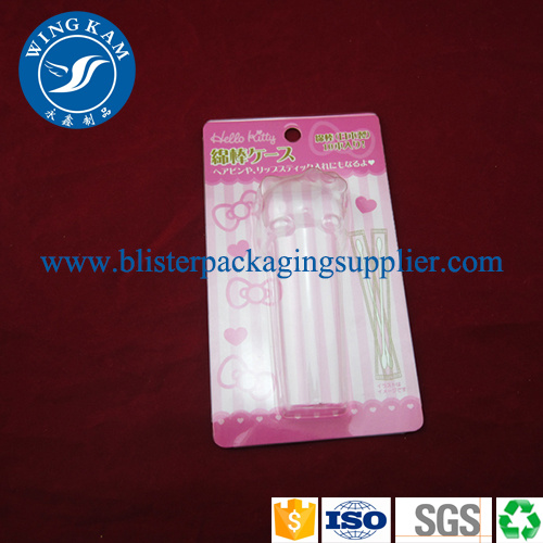 Blister Plastic Sliding Card Blister Packaging