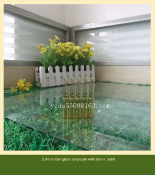 2ml amber glass ampoules