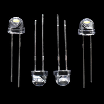 Super Bright 5000-5500K 5mm White LED 7-8lm