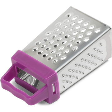 Professional Multi-Sided Stainless Steel Box Grater for Cheese, Ginger, Fruits, and Vegetables