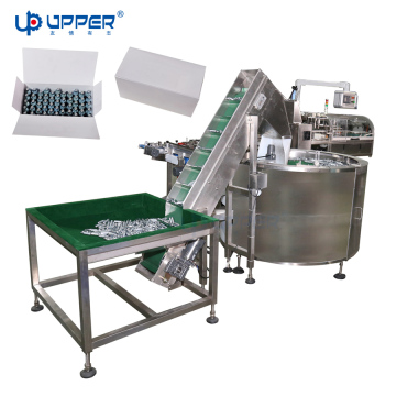 Automatic Rotary Turntable Sorting and Cartoning Machine for Bottles and Various Parts