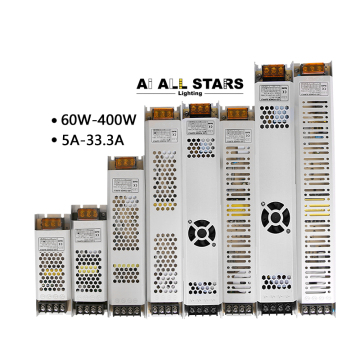 Bekalan LED Jalur LED Borong LED: 60W-400W DC12V-24V Transformer