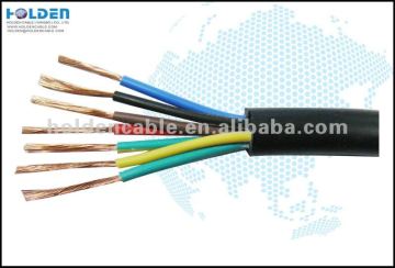 High quality copper conductor flexible power cable