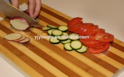 Natural bamboo cutting board