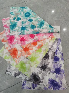 100% Polyester Bamei Colored Satin Fabric