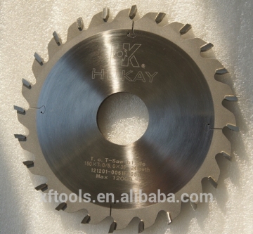 grooving saw blade for plywood solid wood