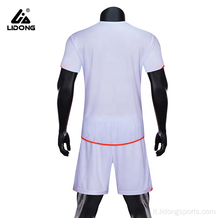 Maglia da calcio da calcio sportivo all&#39;ingrosso