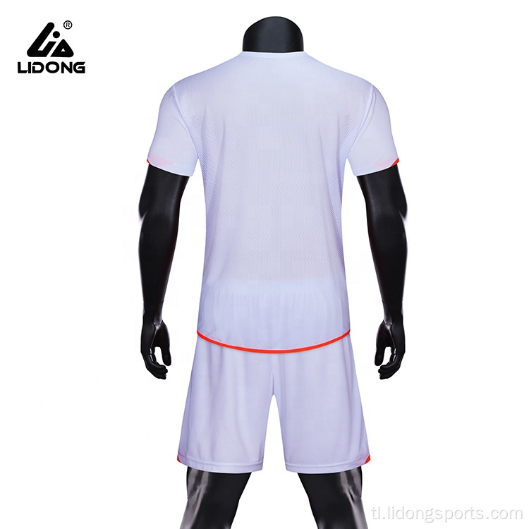 Pakyawan na isport ang soccer polyester soccer jersey