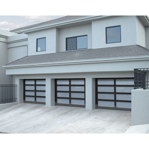 Residential Frameless Aluminum Alloy Garage Door