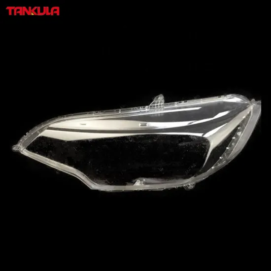 High Quality Auto Body Parts - Transparent Plastic Headlamp Cover Lens for Honda Jazz 2015
