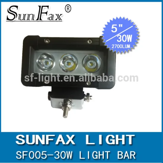 5inch LED driving light bar 30w,12/24V C REE LED light bar,offroad car accessories,4x4 auto lighting,truck,4WD,JEEP