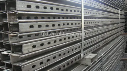 China galvanized unistrut steel rails