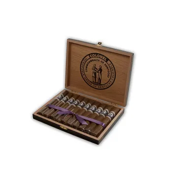 Custom Cedar Wood Compartment Box with Dividers for Cigar Packing