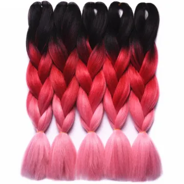 Ombre Color Jumbo Synthetic Braiding Hair