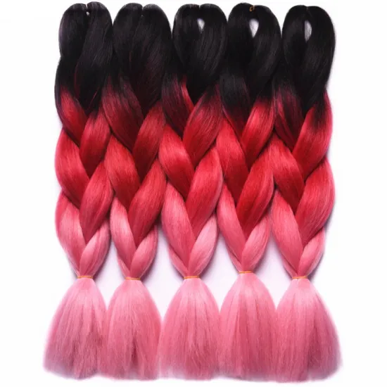 Ombre Color Jumbo Synthetic Braiding Hair