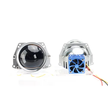 MACAR High Power 12V 100W LED Projector Headlight, 12000lm Universal LED Fog Lights for Car