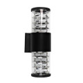 LEDER Up Down Black LED Outdoor Wall Light