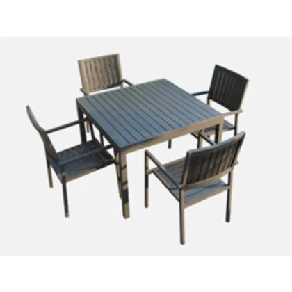 Outdoor Furniture Rattan Table and Chair Set