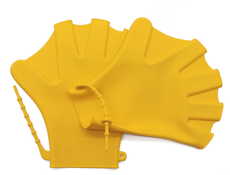 Silicone Swimming Glove Training Gloves