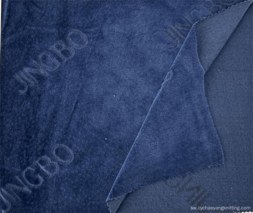 Polyester iliyochapishwa sofa velvet kitambaa warp samani