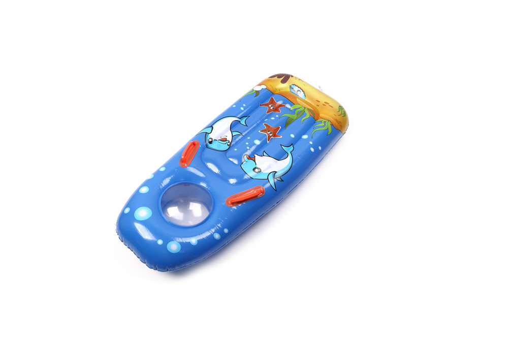 Inflatable Swimming Pool Float With Handle For Kids