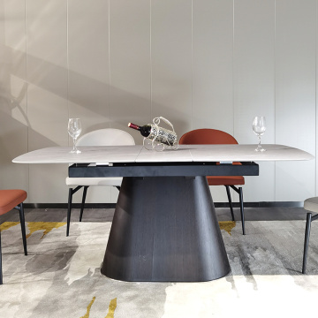 Modern Simple Telescopic Exclusive Dining Table