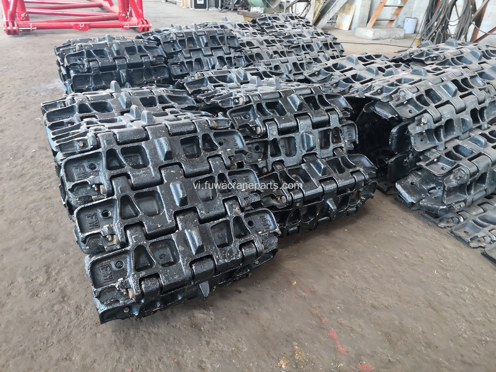 Crawler Crane Crane Track Shoes Xử lý nhiệt có ghim