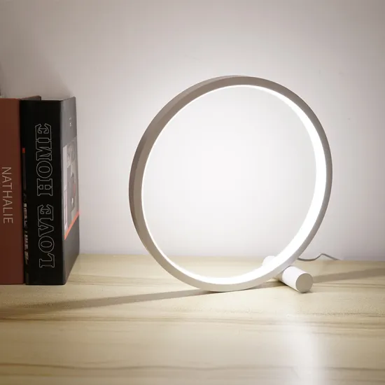 Modern Round LED Desk Lamp - Creative Art Table Lamp