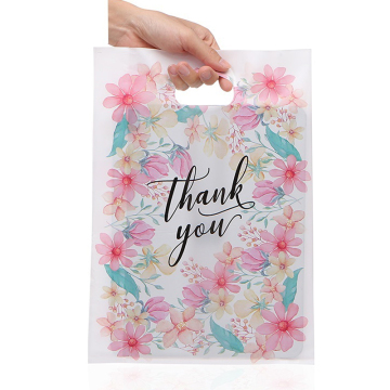 HDPE Die Cut Monled Plastic Shopping Pass ذات شعار مخصص