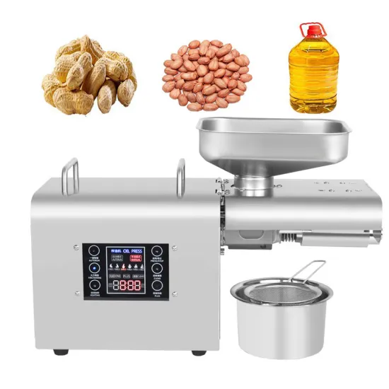 Automatic Expeller Small Oil Extractor Home Use Mini Oil Press Machine for Sesame, Peanut, Sunflower